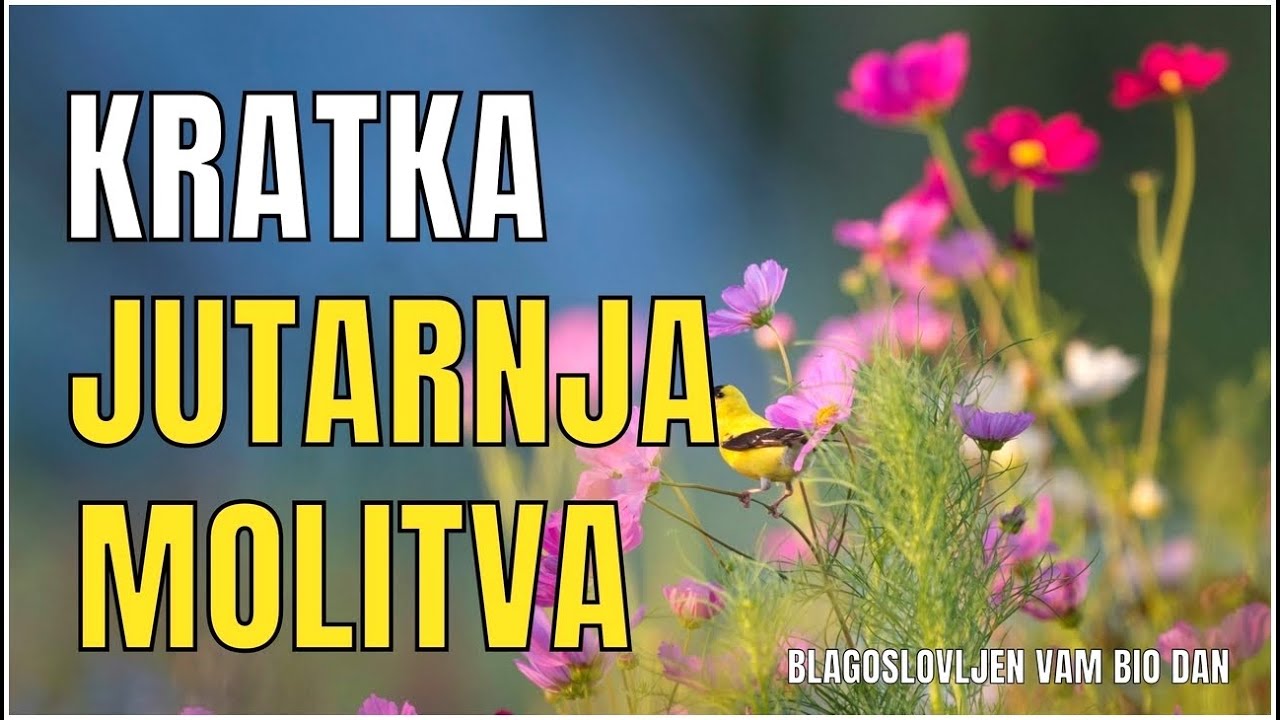 Jutarnja molitva: Mudrost, mir i zaštita za blagoslovljen da