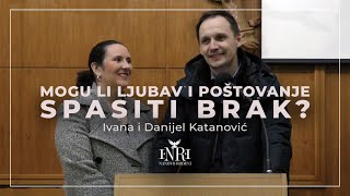 Ljubav i poštovanje: Ključevi za spas i obnovu bračne zajednice